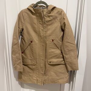 J. Crew Chateau Trench coat jacket in brown size 0 jacket blazer old Money khaki